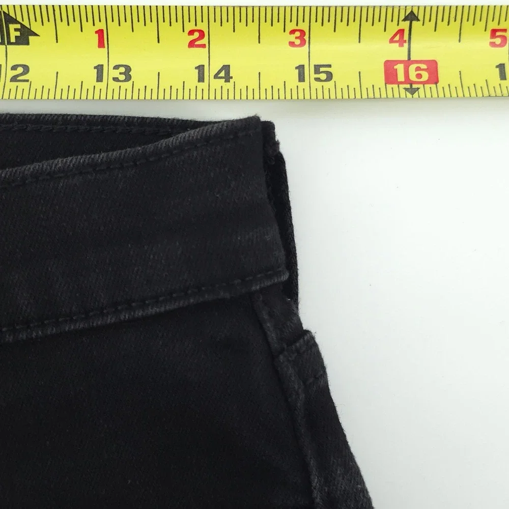 Hollister Mens Jeans Straight Advanced Stretch 28x30 Black Casual Streetwear
